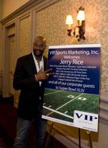 2010 Celebrity Guest Jerry Rice  